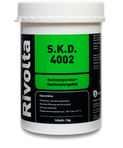 S.K.D. 4002-RIVOLTA Schmierstoffe von Bremer & Leguil S.K.D. 4002-RIVOLTA Schmierstoffe von Bremer & Leguil